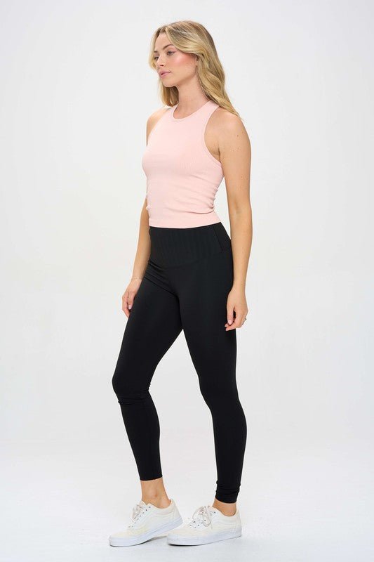High Waisted Leggings Air Lift Firm Sculpt - Happily Ever Atchison Shop Co.