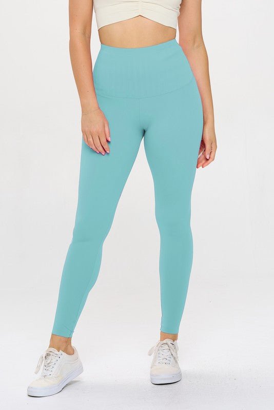 High Waisted Leggings Air Lift Firm Sculpt - Happily Ever Atchison Shop Co.