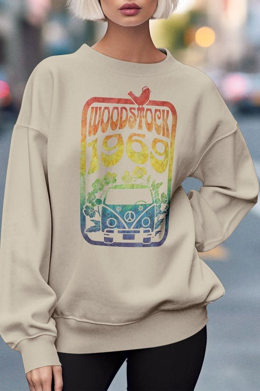 Hippie VanLife Sweatshirt - Happily Ever Atchison Shop Co.