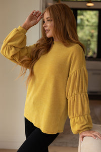 Honey Be Mine Balloon Sleeve Sweater - Happily Ever Atchison Shop Co.