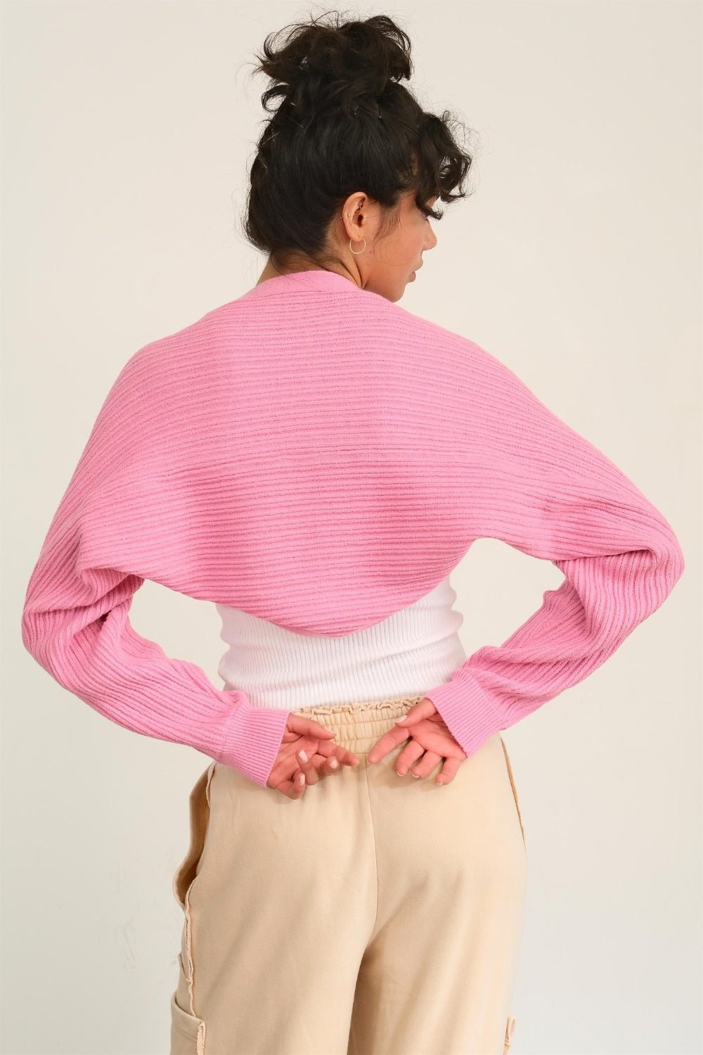 HYFVE Ribbed Knit Bolero Cardigan - Happily Ever Atchison Shop Co.