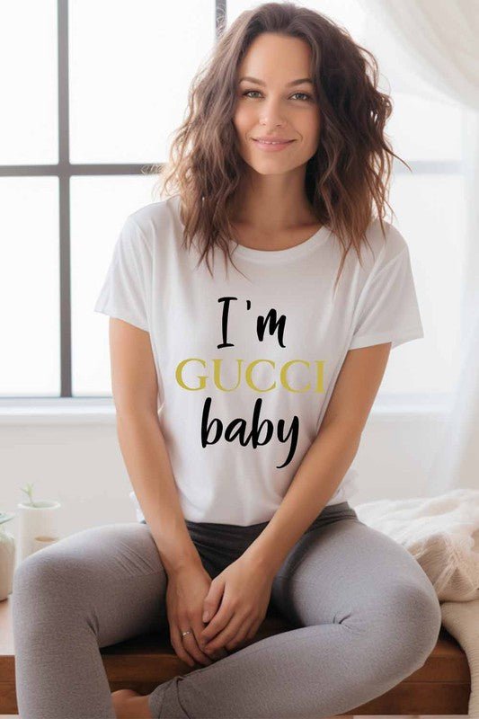 I'm Fancy Baby Graphic Tee - Happily Ever Atchison Shop Co.