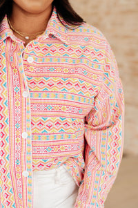 Imagine When Corduroy Button Down - Happily Ever Atchison Shop Co.