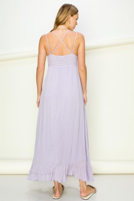 In Love Bustier Lace Maxi Dress - Happily Ever Atchison Shop Co.