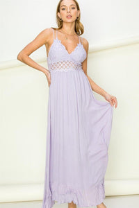 In Love Bustier Lace Maxi Dress - Happily Ever Atchison Shop Co.