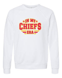 In My Chiefs Era Premium Bella Canvas Sweatshirt - Happily Ever Atchison Shop Co.