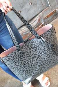 Jane Perforated Leather Large Tote - Happily Ever Atchison Shop Co.