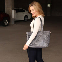 Jane Perforated Leather Large Tote - Happily Ever Atchison Shop Co.