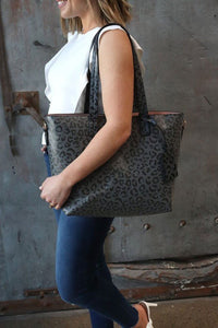 Jane Perforated Leather Large Tote - Happily Ever Atchison Shop Co.