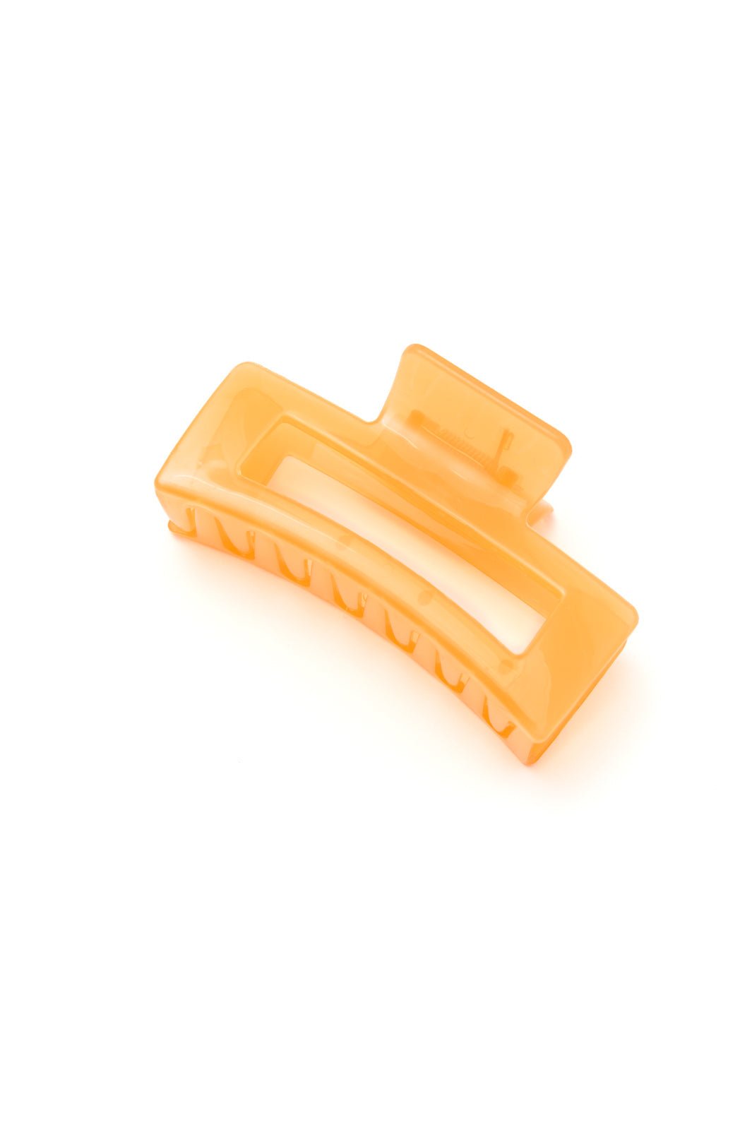 Jelly Rectangle Claw Clip in Sherbet - Happily Ever Atchison Shop Co.