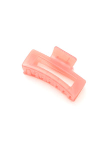 Jelly Rectangle Claw Clip in Watermelon - Happily Ever Atchison Shop Co.