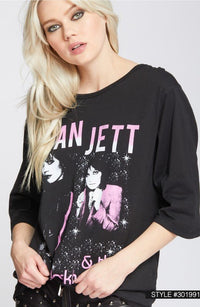 Joan Jett & The Blackhearts 3/4 Sleeve Tee - Happily Ever Atchison Shop Co.