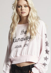 Joan Jett The Runaways Cropped Sweatshirt - Happily Ever Atchison Shop Co.