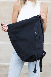 Kai Asymmetric Canvas Backpack - Happily Ever Atchison Shop Co.