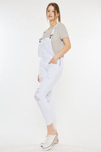 Kancan Distressed Skinny Denim Overalls - Happily Ever Atchison Shop Co.