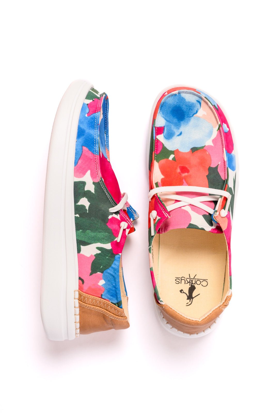 Kayak 2 Shoes in Floral - Happily Ever Atchison Shop Co.
