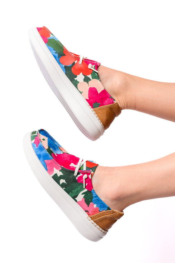 Kayak 2 Shoes in Floral - Happily Ever Atchison Shop Co.