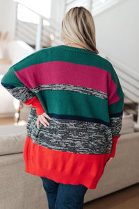 Keep it Cozy Striped Cardigan - Happily Ever Atchison Shop Co.