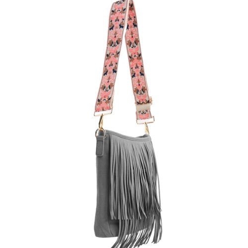 Kelce Fringe Bucket Bag Handbag - Bag ONLY - Happily Ever Atchison Shop Co.