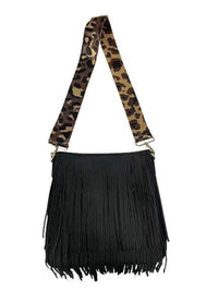 Kelce Fringe Bucket Bag Handbag - Bag ONLY - Happily Ever Atchison Shop Co.