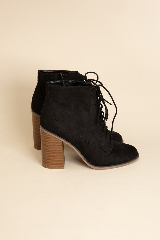 Kidman Lace Up Boots - Happily Ever Atchison Shop Co.