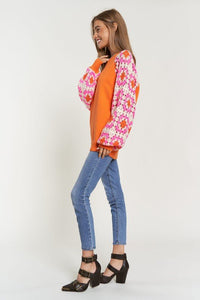Knit Crochet Detailed Long Sleeve Sweater - Happily Ever Atchison Shop Co.