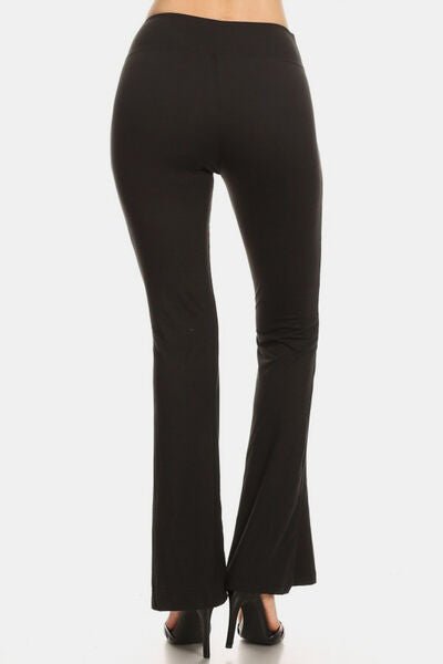 Leggings Depot High Waist Flare Leggings - Happily Ever Atchison Shop Co.