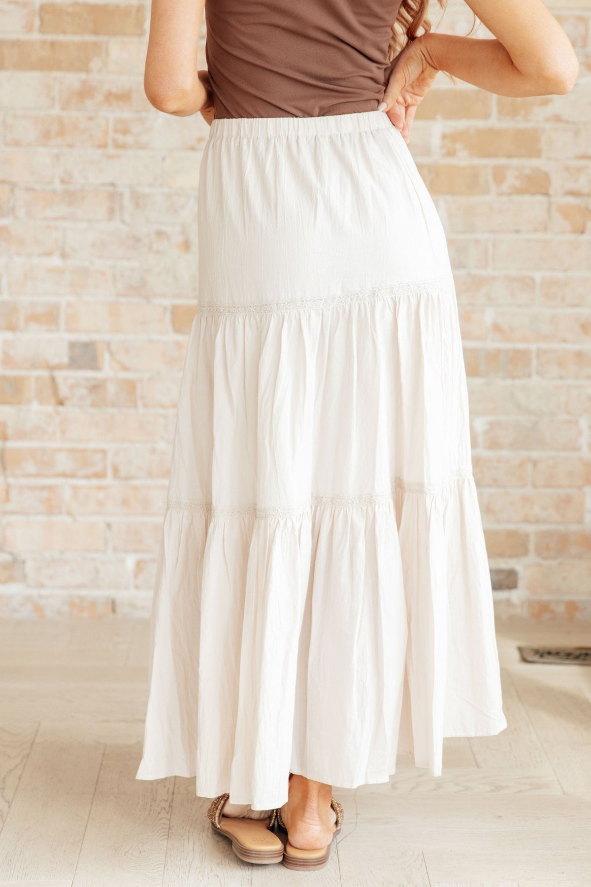 Let It Begin Tiered Maxi Skirt - Happily Ever Atchison Shop Co.