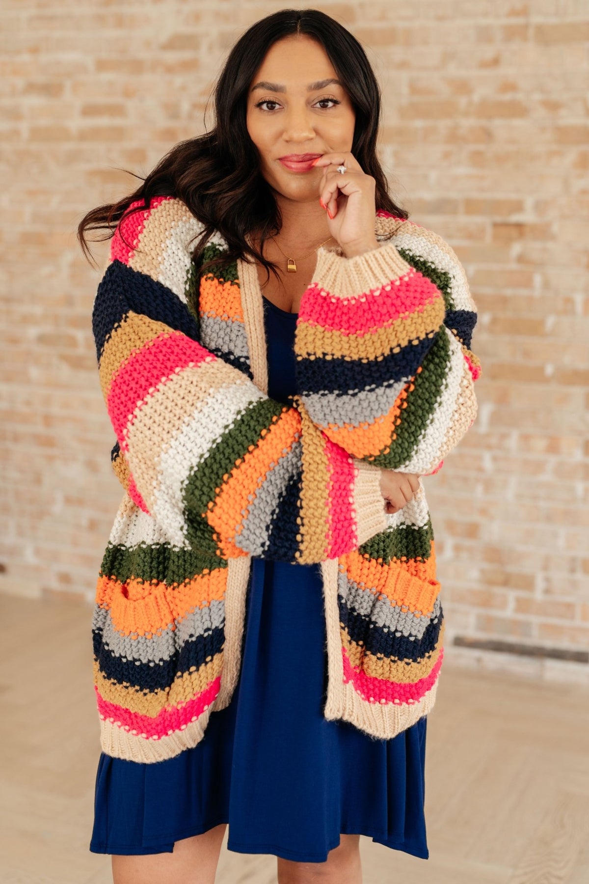 Life in Technicolor Knit Cardigan - Happily Ever Atchison Shop Co.