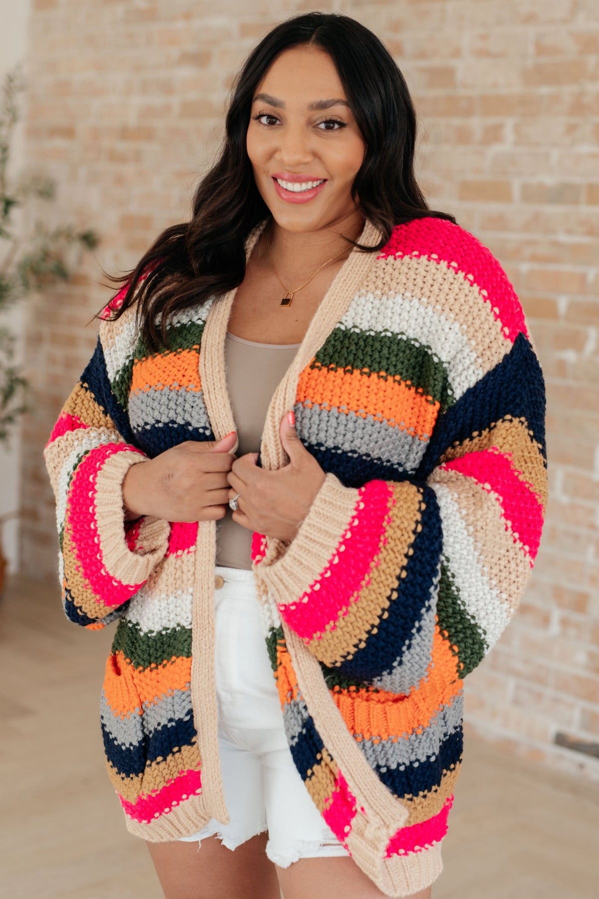 Life in Technicolor Knit Cardigan - Happily Ever Atchison Shop Co.