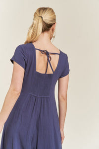 LINEN BUTTON DOWN JUMPSUIT - Happily Ever Atchison Shop Co.