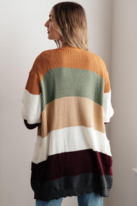 Long Drive Home Striped Cardigan - Happily Ever Atchison Shop Co.