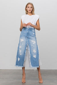 LONG LENGTH DENIM SKIRT - Happily Ever Atchison Shop Co.