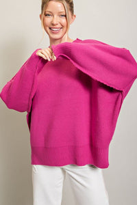 Long Sleeve Ribbed Sweater - Happily Ever Atchison Shop Co.