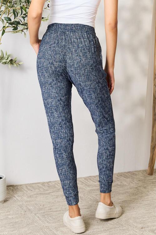 LOVEIT Heathered Drawstring Leggings with Pockets - Happily Ever Atchison Shop Co.