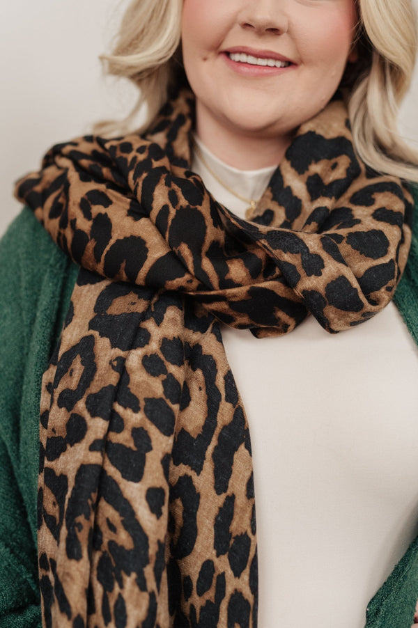 Lovely Leopard Scarf - Happily Ever Atchison Shop Co.