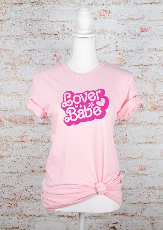 Lover Babe Graphic Tee - Happily Ever Atchison Shop Co.