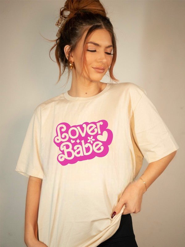 Lover Babe Graphic Tee - Happily Ever Atchison Shop Co.