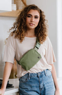 MADISON CROSSBODY BELT BAG FANNY PACK - Happily Ever Atchison Shop Co.