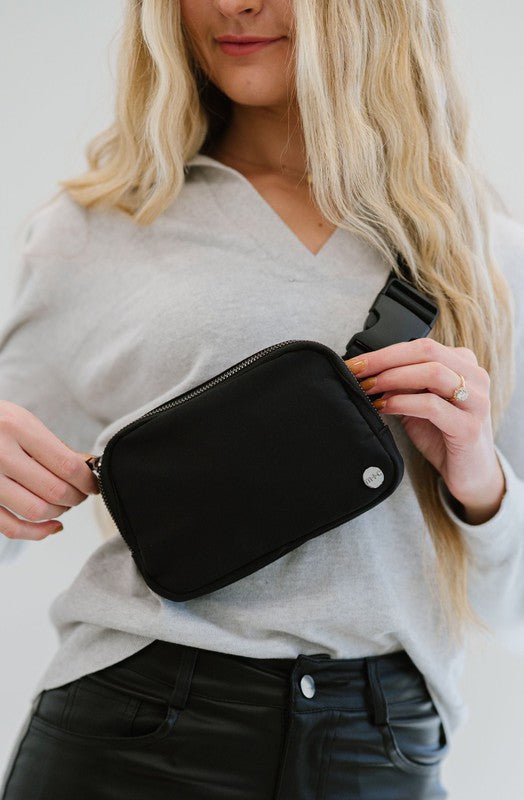 MADISON CROSSBODY BELT BAG FANNY PACK - Happily Ever Atchison Shop Co.