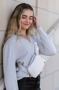 MADISON CROSSBODY BELT BAG FANNY PACK - Happily Ever Atchison Shop Co.