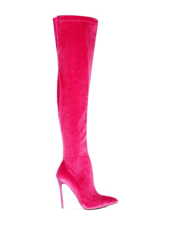 Madmiss Stiletto Calf Boots - Happily Ever Atchison Shop Co.