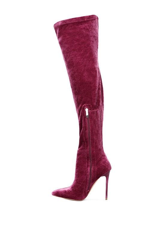 Madmiss Stiletto Calf Boots - Happily Ever Atchison Shop Co.