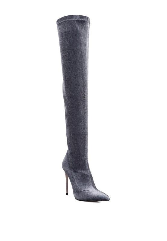 Madmiss Stiletto Calf Boots - Happily Ever Atchison Shop Co.