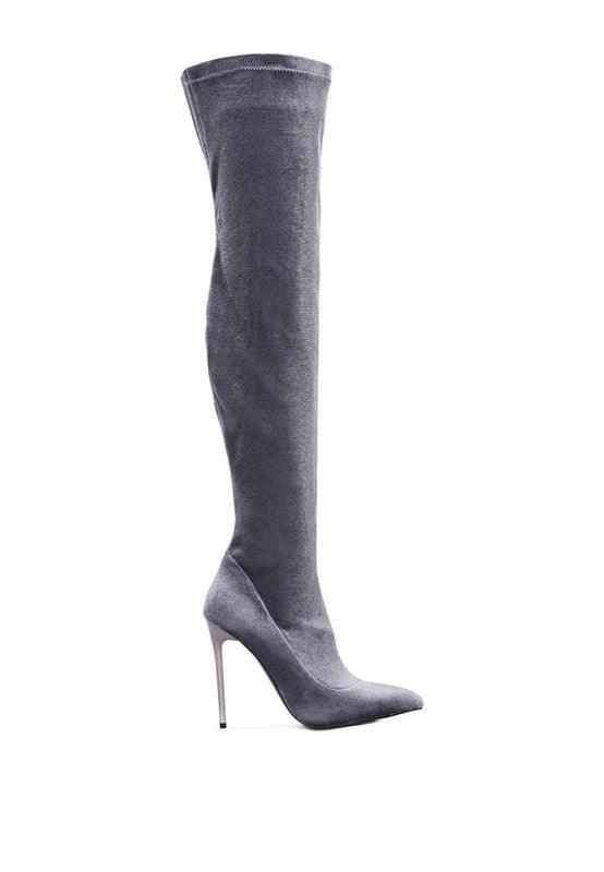 Madmiss Stiletto Calf Boots - Happily Ever Atchison Shop Co.