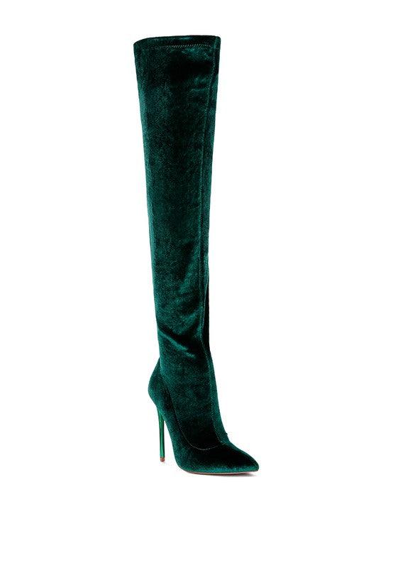 Madmiss Stiletto Calf Boots - Happily Ever Atchison Shop Co.