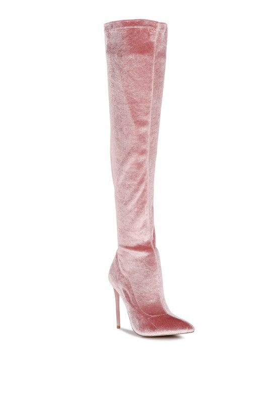 Madmiss Stiletto Calf Boots - Happily Ever Atchison Shop Co.