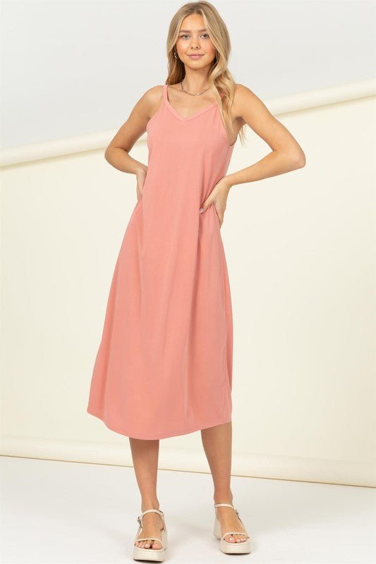 Make It Right Sleeveless Maxi Dress - Happily Ever Atchison Shop Co.