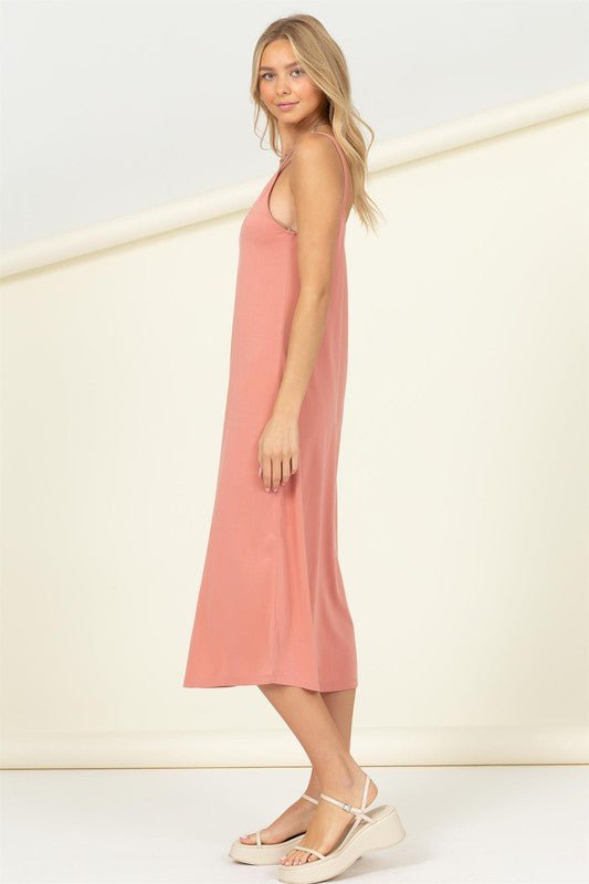 Make It Right Sleeveless Maxi Dress - Happily Ever Atchison Shop Co.