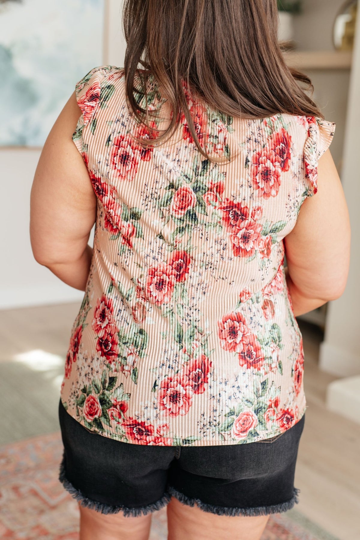 Making Me Blush Floral Top - Happily Ever Atchison Shop Co.